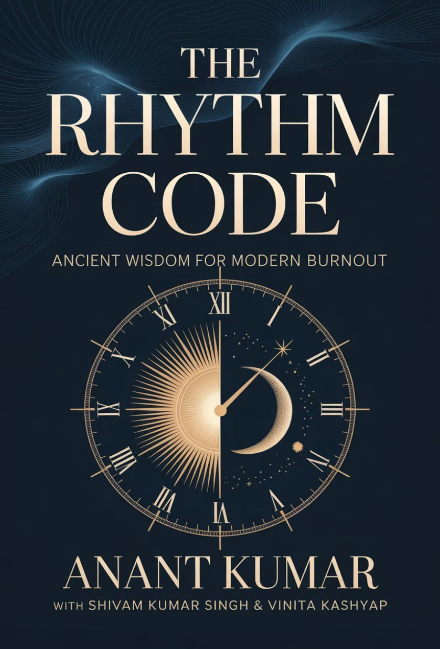 The Rhythm Code: Ancient Wisdom For Modern Burnout by Anant Kumar, Shivam Kumar Singh, Vinita Kashyap