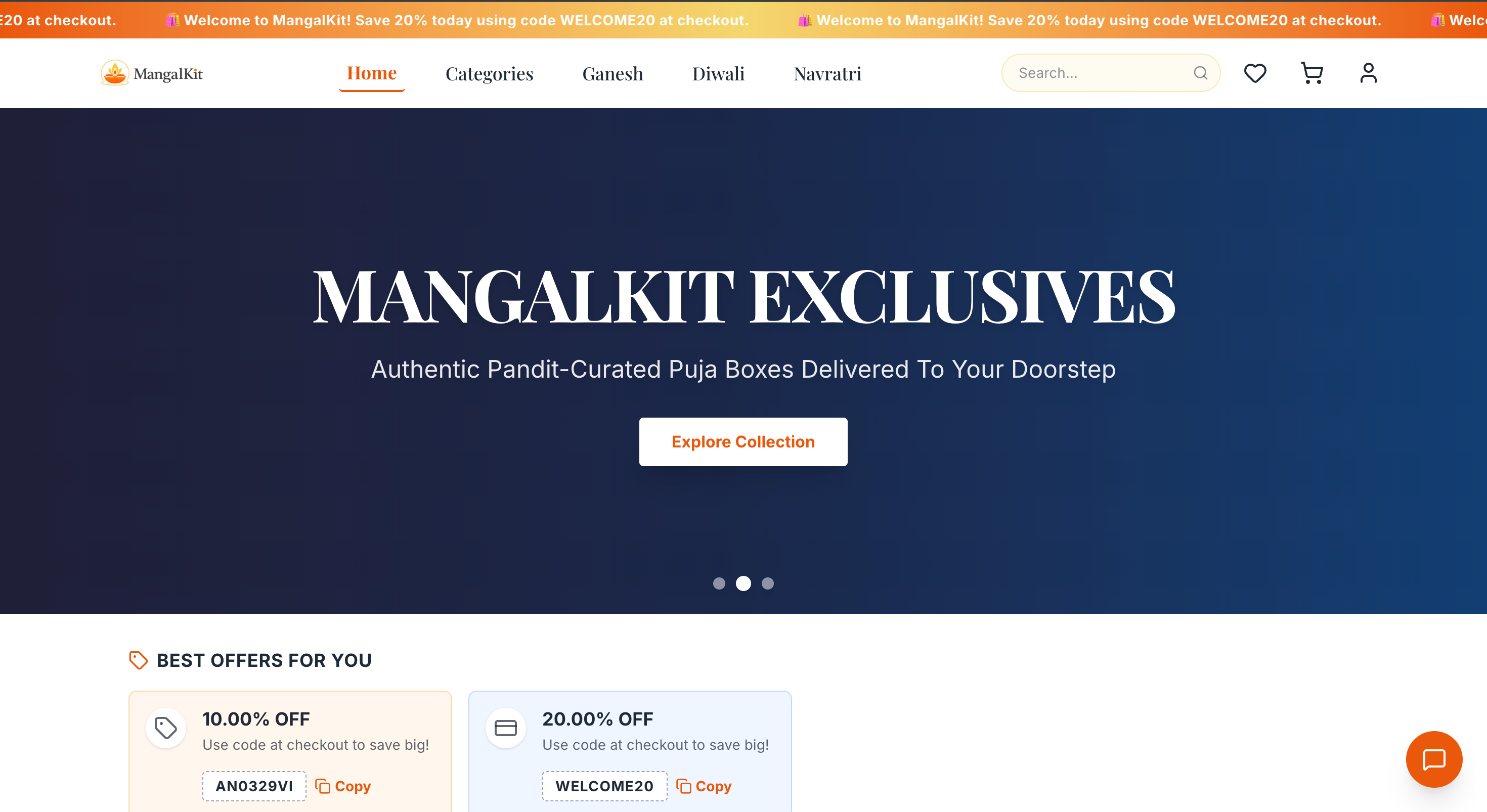 MangalKit — D2C / E-commerce / Cultural Commerce